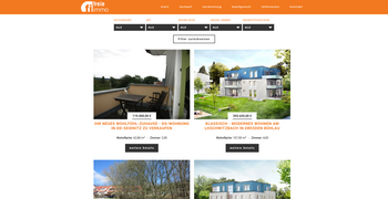 Immobilien Webseite Referenz freie immo